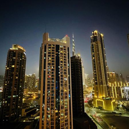 Urban King Bed With Burj Khalifa View & Dubai Mall Luaran gambar